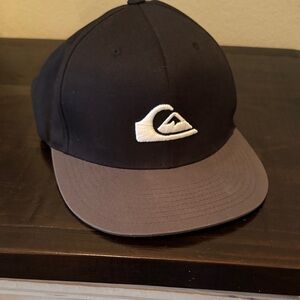 Quiksilver Black and Gray Cap
